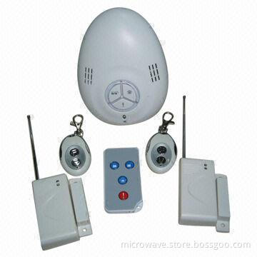 Low-cost Home Alarm System, Built-in Microwave Doppler Detector Featuring